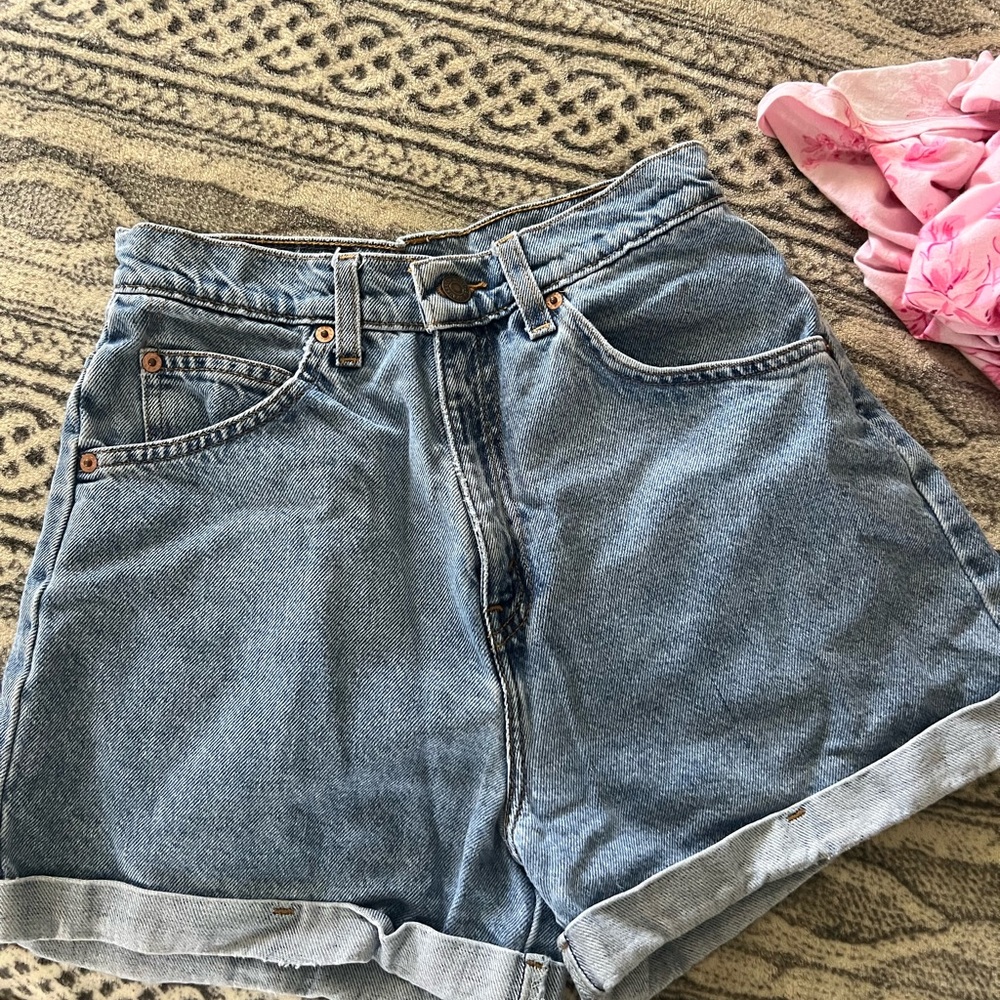 Levi's Women's Blue Jean Shorts